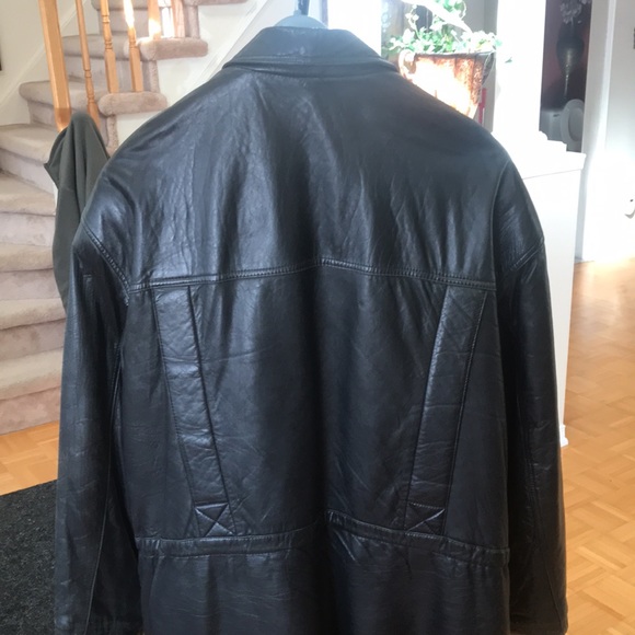 DANIER MENS ELEGANT FORMAL LEATHER JACKET. - Picture 9 of 10